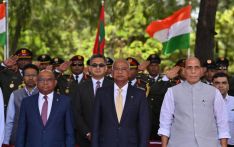 Indian defense minister pledges stronger support to MNDF