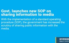 Govt. launches new SOP on sharing information to media