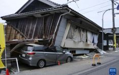日本石川县能登地区发生6.3级地震