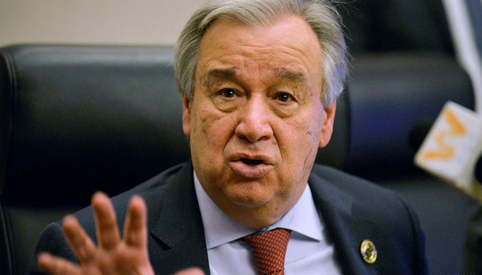 UN Secretary General António Guterres. AFP/File
