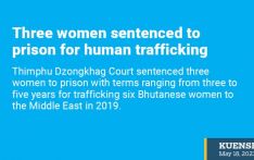 Three women sentenced to prison for human trafficking
