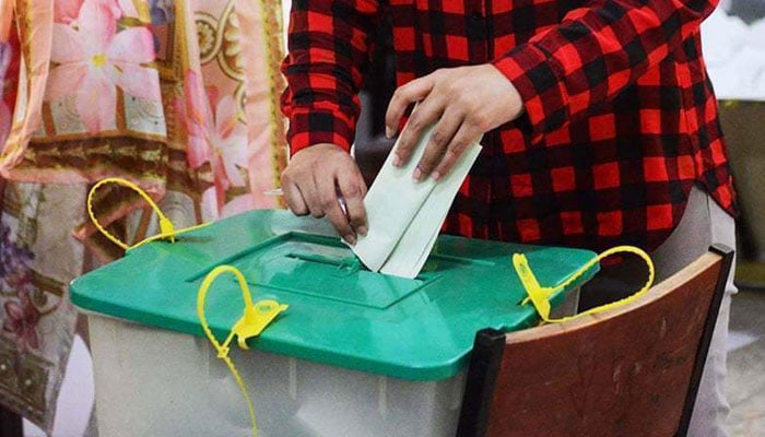 The ballot box of the ECP. The ECP