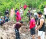 श्रमदानबाट खानेपानी ट्याङ्की