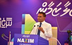 Nazim’s manifesto: Free pads, Hiyaa flat rent at MVR 4,000