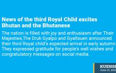 News of the third Royal Child excites Bhutan and the Bhutanese