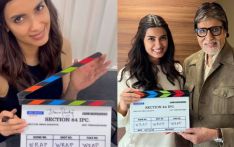 Amitabh Bachchan, Diana Penty wraps up shoot for 'Section 84', latter drops photos