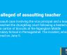  VP alleged of assaulting teacher 