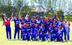 Nepal Lifts the Cup of  ACC East Zone Cup Packing Malaysia in 14.5 overs