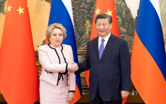 Xi meets Russian Federation Council speaker
