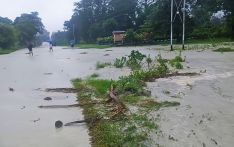 Unrelenting rainfall causes flash floods and roadblocks in Gelephu