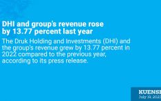 DHI and group’s revenue rose by 13.77 percent last year