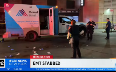 美国急救人员在救护车遭重罪犯刺成重伤