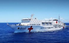 中国海军“和平方舟”号医院船结束对基里巴斯的访问前往汤加