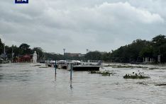 菲律宾马里基纳河水位超过16米 触发洪水二级警戒