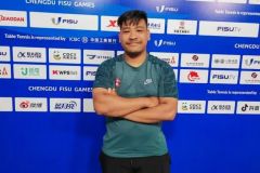 成都大运会｜尼泊尔乒乓球选手：中国队太强，想看大熊猫
