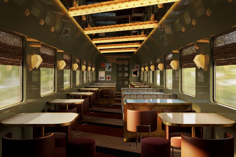 The luxury Dolce Vita train will debut in 2024.