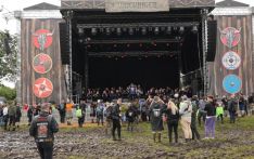 German heavy metal festival halts admissions as rain turns site to mud