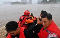 河北涿州防汛救灾一线直击：救援力量从四面八方汇集