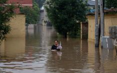 More than a million displaced and dozens dead after record rain drenches northeastern China