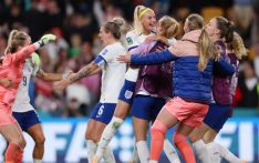 England has player sent off but advances to Women’s World Cup quarterfinals after penalty shootout win over Nigeria