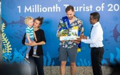 马尔代夫迎来2023年的第100万名游客!