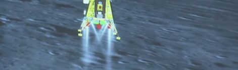 भारतको चन्द्रयान- ३ चन्द्रमाको दक्षिणी ध्रुवमा सफलता पूर्वक अवतरण