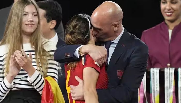 The kiss controversy involving Luis Rubiales stems from an unsolicited kiss he planted on the lips of Spains player Jennifer Hermoso following the Womens World Cup final triumph against England, where Spain secured a 1-0 victory in Sydney on Sundayindianexpress.com