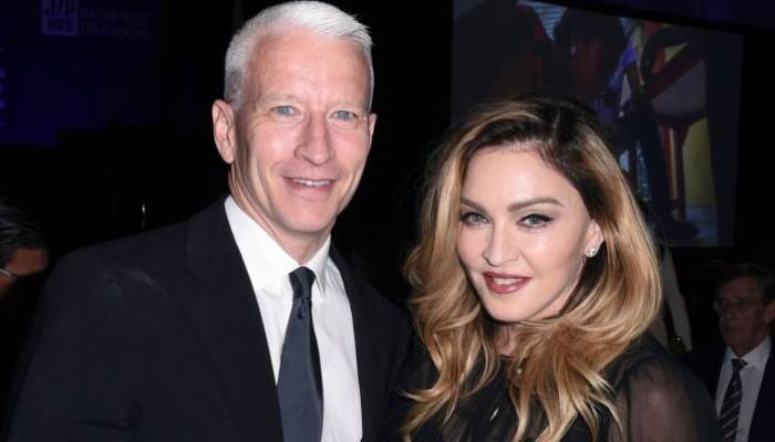 Anderson Cooper recalls mortifying times onstage with Madonna