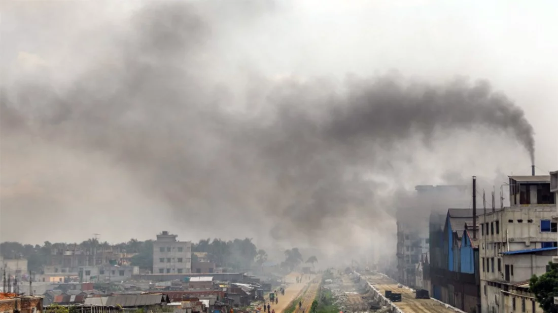 File photo of polluted air Photo: Mehedi Hasan/Dhaka Tribune