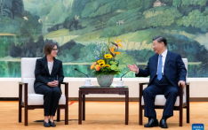 Chinese president meets Red Cross president