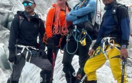 Manaslu records season's first summit as Nims Purja, others reach real summit