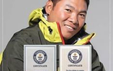 Legendary climber Mingma Sherpa scales Manaslu real summit