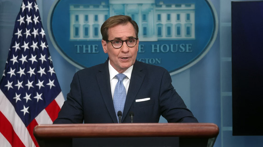 John Kirby, the White House national security spokesperson, speaks during White House Press Secretary Karine Jean-Pierre's press briefing at the White House in Washington, US, October 3, 2023. Photo: Reuters