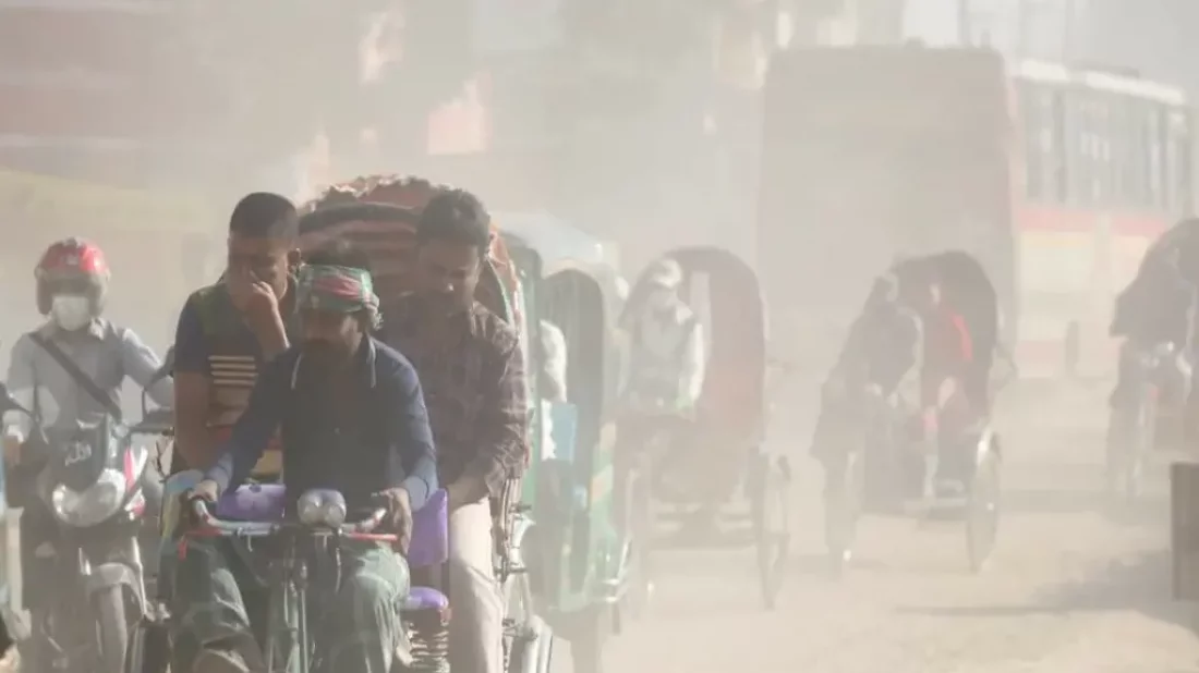 Dhaka’s air world’s most polluted for 2nd consecutive day