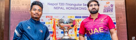 त्रिकोणात्मक टी–२० सिरिज अन्तर्गत आज नेपाल र युएई खेल्दै