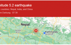 Quake jolts Kathmandu Valley