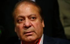 Pakistan's three time premier Nawaz Sharif arrives home from exile