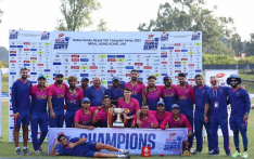 UAE defeated Nepal by Four Wickets in T-20 Triangular Series 2023 Finale