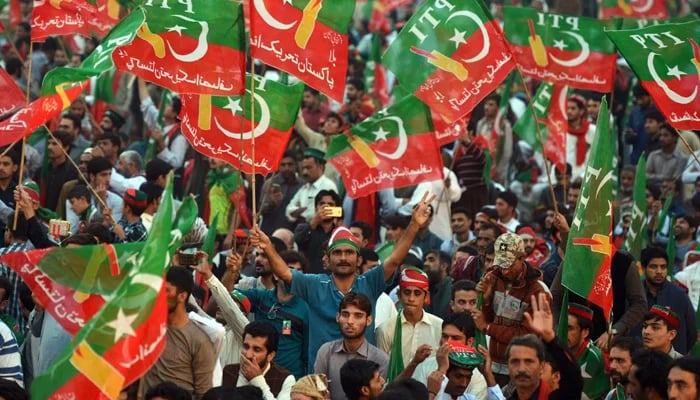 Pakistan Tehreek-i-Insaf (PTI) rally in Islamabad. — AFP/File