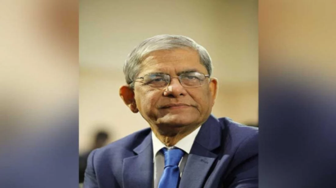 Mirza Fakhrul detained from Gulshan residence