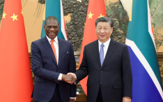 Xi meets South African deputy president