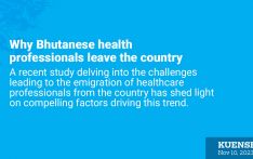 Why Bhutanese health professionals leave the country