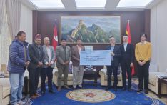 China provides 100,000 USD for Jajarkot earthquake-affected