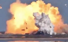 SpaceX“星舟”重型运载火箭第二次试射发生爆炸