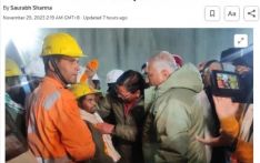 印度北部隧道坍塌第17天，41名被困工人全部获救
