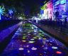  “数字水灯”在泰国景区“漂浮”