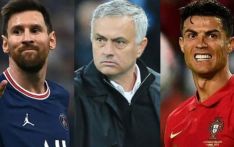 WHAT? Mourinho doesn’t consider Ronaldo, Messi as best