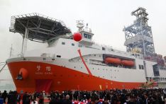 中国首艘大洋钻探船命名“梦想”号