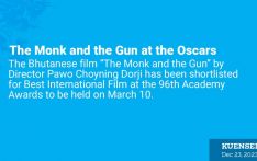 The Monk and the Gun at the Oscars