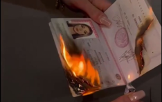 俄罗斯一博主跨年时烧毁护照，执法部门：侮辱嘲弄俄公民爱国感情